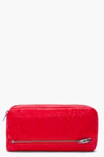 Alexander Wang Red Fumo Continental Wallet for women