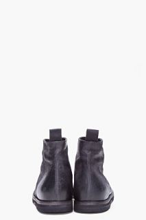 Marsèll Black Parella Lace Boots for men