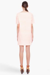Marc By Marc Jacobs Neon Striped Dia Ticking Dress for women