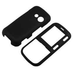 Black Case/ Screen Protector for LG Cosmos VN250/ Rumor 2 LX265