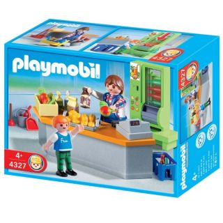 UNIVERS MINIATURE COMPLET Playmobil Boutique et matériel dentretien