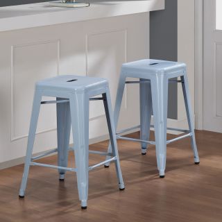 Tabouret 24 inch Blue Counter Stool (Set of 2) Today $89.99 5.0 (6
