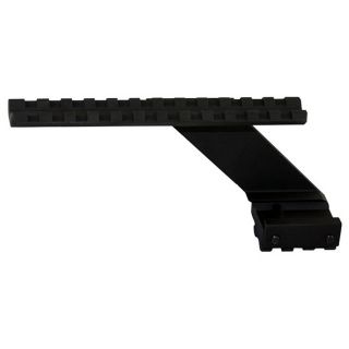 Heavy duty Black Aluminum Pistol or Handgun Universal Scope Mount