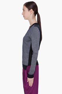 3.1 Phillip Lim Midnight Blue Tweed Sweater for women