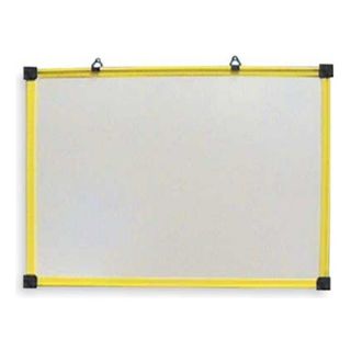 Quartet 4XT56 Dry Erase Board, 18" W, Yellow