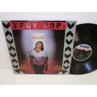 IGGY POP Soldier LP Arista 201 160 NM German Pressing