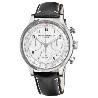 Baume & Mercier Mens Capeland Automatic Chronograph Watch Today $