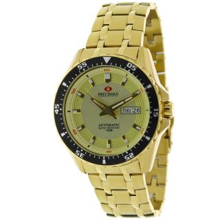 Precimax Mens Vintage Automatic Stainless Steel Watch Today $92.99