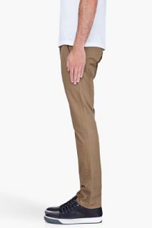 Levis Beige 511 Skinny Trousers for men