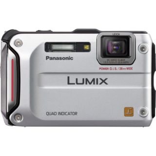 Panasonic Lumix DMC TS4 12.1MP Silver Digital Camera