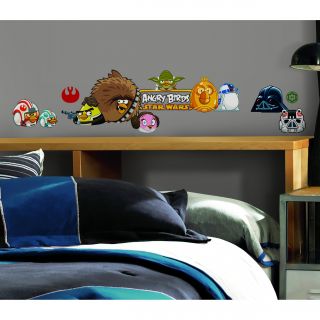 Angry Birds Star Wars Peel and Stick Wall Decals (Pack of 24) Today $