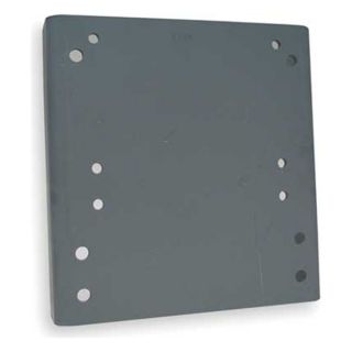 Lube Devices 5131 Motor Base Plate, Steel, 1/4 x 13 x 12 In