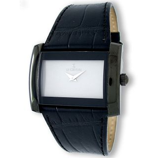 Le Chateau Mens Stylish Gun Metal Watch Compare $45.99 Today $38.99
