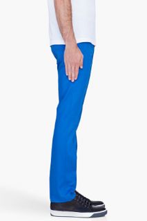 Levis Blue 513 Sta prest Trousers for men