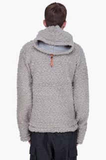 Y 3 Oversize Grey Iplush Turtleneck for men