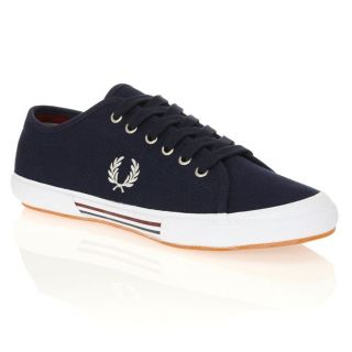 FRED PERRY Baskets Vintage Tennis Canvas Homme Marine.   Achat / Vente