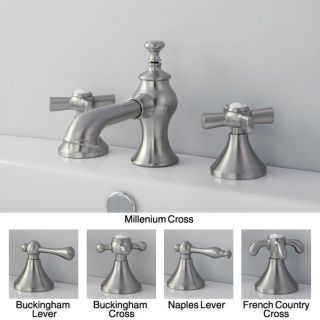 French Country Widespread Satin Nickel Bathroom Faucet Today $179.99