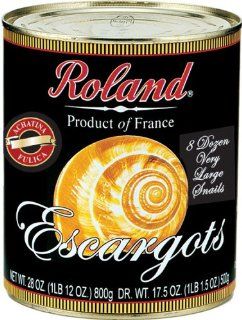 Roland Snails, Extra Large (72 Count) From France, 28 Ounce Cans (Pack