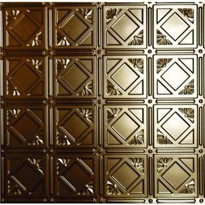 Global Specialty Products 207 03 Tin Look Nonsuspended Ceiling Tile