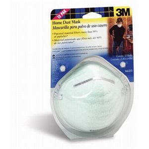 3M 8661PC1 15A 15PK Home Dust Mask
