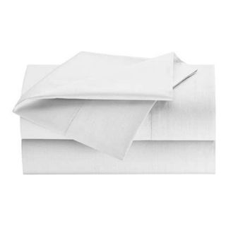 Martex 1A77500 Fitted Sheet, Twin, 39x75 In., Pk 24