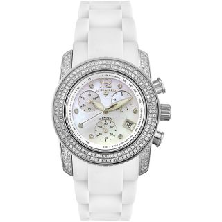 Swiss Legend Womens White Diamond Watch