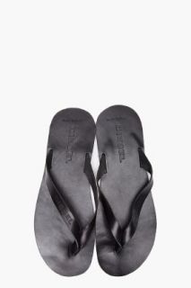 Diesel Black Steven Flip Flops for men