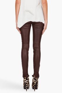 Maison Martin Margiela Leather Leggings for women