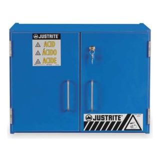 Justrite 24120 Corrosive Safety Cabinet, 18 1/2 In. H
