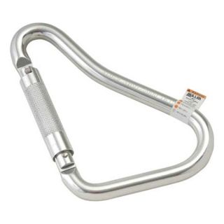 Miller By Honeywell 18D 2/ Carabiner, Aluminum, 9 1/4 In., Twist Lock