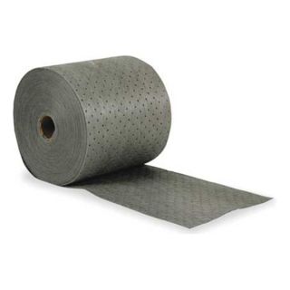 Spc MRO15 Absorbent Roll, Gray, 15 In. W, 24 gal.