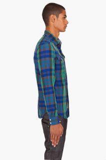 Levis Plaid Button Down Shirt for men