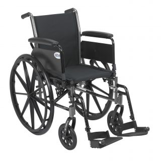 Drive Medical Cruiser III Black Lightweight Wheelchair Today $200.99
