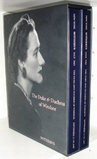 The Duke & Duchess of Windsor Sothebys Books