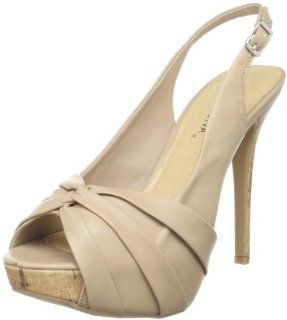 com Wild Diva Womens Helena 01 Platform Sandal,Natural,5 M US Shoes