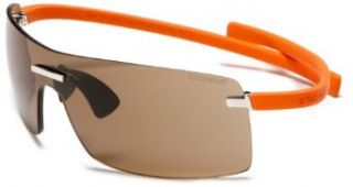 TAG Heuer Zenith 5101 206 Sunglasses,Orange Frame/Brown