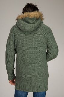 Diesel Kastro Green Knitted Coat for men