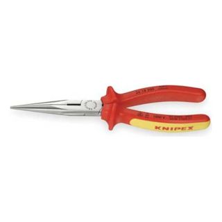 Knipex 26 18 200 SBA Insulate Long Nose Plier, 8 In