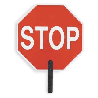 Cortina 03 851 Paddle Sign, Stop/Slow, Plastic