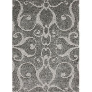 charcoal grey brown shag rug 3 10 x 5 7 compare $ 141 18 sale $ 64