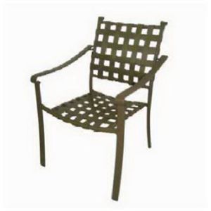 Agio International 30 21530J Royal Palm Strap Chair, Pack of 4