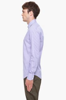 Rag & Bone Purple Charles Check Shirt for men