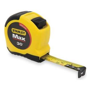Stanley 33 800 Measuring Tape, 30 Ft, Yellow/Black