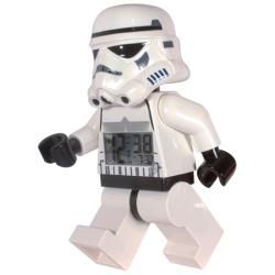 LEGO Star Wars Storm Trooper Figurine Plastic Digital Alarm clock