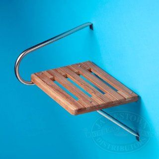 Teak Swim Platform for Boats with Outboards 60900 Sports