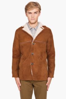 A.P.C. Shearling Coat for men