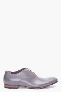 Yves Saint Laurent Slate Forever Slim Lace Up Shoes for men