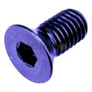 DrillSpot 1124191 #8 32 x 3/4 Black Oxide Finish Flat Socket Cap