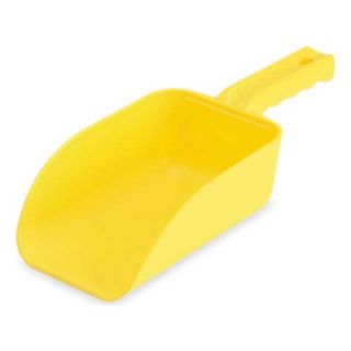 Remco 64006 Small Hand Scoop, Poly, 32 Oz, Yellow