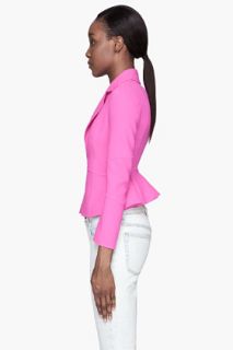 Dsquared2 Fuchsia Seymour Sexy Peplum Blazer for women